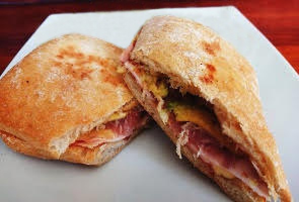The traditional panini (Baguette or Chapata)