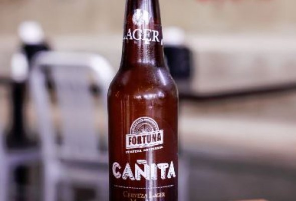 Fortuna hand made cañita beer