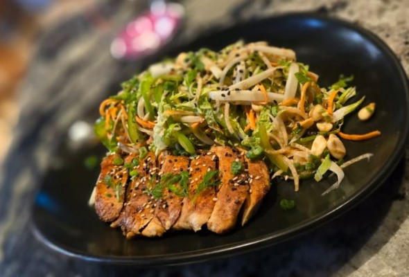 Chicken Teriyaki Salad