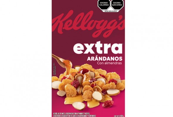 Extra kellogs cereal with cranberries