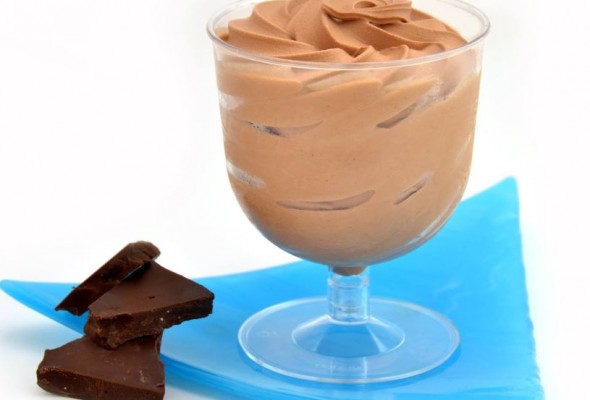 Chocolate ice cream gourmet