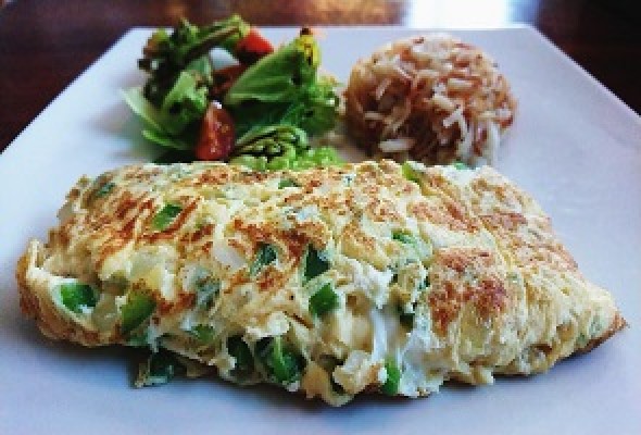 Traditional omelet