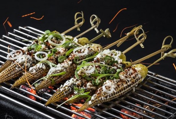 Grilled Esquites (7 pieces)